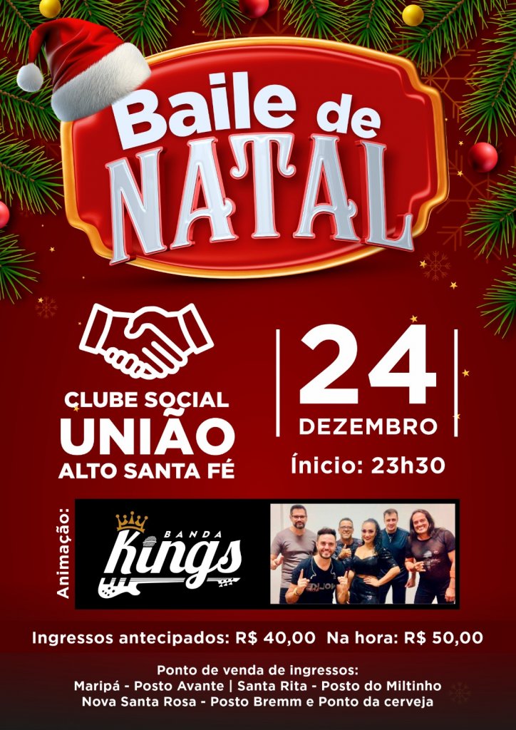 Baile de Natal - Divirta-se